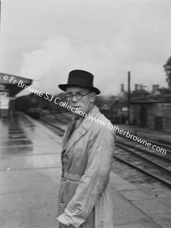 TOM MELEADY AT ATHLONE RAILWAY STATION